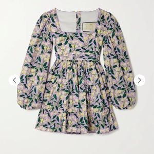 Agua by Agua Bendita Avena Dos Gardenias Lila Minidress